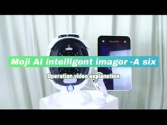 Салон красоты полная машина для анализа кожи лица с поддержкой многоязычного света UV / RGB / PL