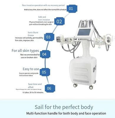 Beauty Salon Cryolipolysis Slimming Machine 1000W For Non Surgical Fat Reduction