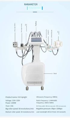 Beauty Salon Cryolipolysis Slimming Machine 1000W For Non Surgical Fat Reduction